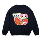 gangの狆鯛 Crew Neck Sweatshirt