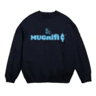 MUGnifi¢ (マグニフィセント)のMUGnifi¢ LOGO-001 スカイブルー スウェット