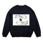 softtennis124の対極天 Crew Neck Sweatshirt