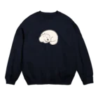 くらきち ONLINE SHOPのいぬまゆげ Crew Neck Sweatshirt