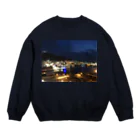 MedicalKUNのTHE★夜景② Crew Neck Sweatshirt