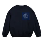 khdrawingのさまー Crew Neck Sweatshirt