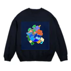 khdrawingのさまー Crew Neck Sweatshirt