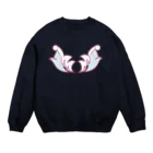 Rorschach_RRのパイロットエンジェル Crew Neck Sweatshirt