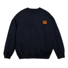 れみしま🐕のuzurazura LOGO pumpkin Crew Neck Sweatshirt