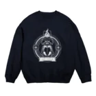 Ateの山原手長黄金蟲(シロ) Crew Neck Sweatshirt