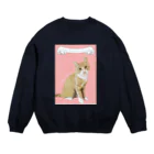 malu-charlesのにゃん Crew Neck Sweatshirt