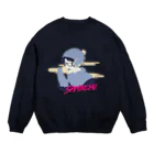 鯖井テトラポットの寒人(さみんちゅ) Crew Neck Sweatshirt