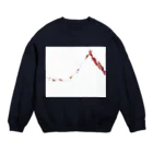 tofuwatagashiのぎょうれつ Crew Neck Sweatshirt