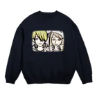 無職組合のゴミ屋さんのNEETパーカー Crew Neck Sweatshirt