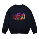 中村杏子のおあげ神社ハウス Crew Neck Sweatshirt