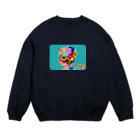 Brook(NBC games)のiungo（パッケージデザイン） Crew Neck Sweatshirt