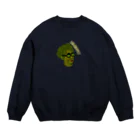 サルインのエナジーな学者 Crew Neck Sweatshirt