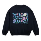 Coffret à bijouxの宇宙フラワーシリーズ Crew Neck Sweatshirt