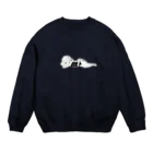 comayuの白目でSTAY HOME Crew Neck Sweatshirt