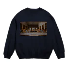 Akkakaの最後の晩餐アレンジ Crew Neck Sweatshirt