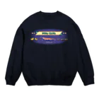 爬虫類グッズ メッサヌンサ - M.R.Sの8bit ぴこぴこピタカタ Crew Neck Sweatshirt