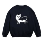 室井雑貨屋の猫 Crew Neck Sweatshirt