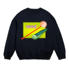 Qsarkの耳かきと爪切り Crew Neck Sweatshirt