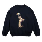 ザ・ワタナバッフルのテン「雨かしら？」 Crew Neck Sweatshirt