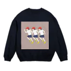 活気クラブの活気グラフィック「運動会」 Crew Neck Sweatshirt