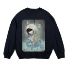 ねんねん虫のあめのこちゃん Crew Neck Sweatshirt