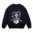 はしもとひよ子の悪魔ちゃん Crew Neck Sweatshirt