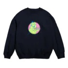 みどりいろ通信の可愛娘 Crew Neck Sweatshirt