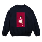 雅梅餃子のチャイナ娘 Crew Neck Sweatshirt