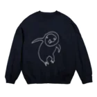 ONESTROKEPENGUINのひとふでがきペンギン［dotadota］ スウェット