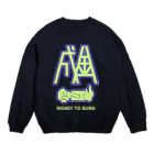 SHRIMPのおみせの成金 Crew Neck Sweatshirt