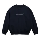 ミルクティー％のほや Crew Neck Sweatshirt