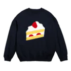 佐藤 明@イラストのショートケーキ Crew Neck Sweatshirt