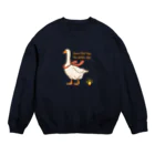 yuccoloの金の卵を産むガチョウ Crew Neck Sweatshirt