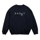 たろう(な気分)屋さんのハムハムダディー Crew Neck Sweatshirt