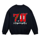 ＳＩＬＶＥＲＷＯＬＦＭＥＮmixculturedesinのゲリラコレクション「７１１」Tシャツ Crew Neck Sweatshirt