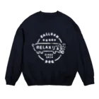 ふきだしいぬのふきだしいぬ【RELAX】 Crew Neck Sweatshirt