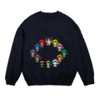 女流剣士 野内花峰 オリジナルグッズ販売所の花峰連者KAHO☆RANGER　スウェット Crew Neck Sweatshirt