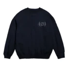 燈火　TomoshiBiの【濃色】blank Crew Neck Sweatshirt