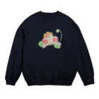 ホワイトチョコの王様アメちゃん Crew Neck Sweatshirt