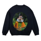 タムラグリア　の楽園 Crew Neck Sweatshirt