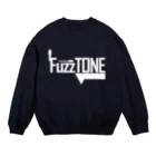 mosmos storeのFuzzTONE -white- Crew Neck Sweatshirt