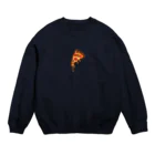 MAZEのMAZE-PIZZA Crew Neck Sweatshirt