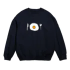 taAのランチタイムはお昼ってこと Crew Neck Sweatshirt