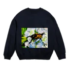 Higurashi430のクワガタ ☆ファブリースノコギリ☆ Crew Neck Sweatshirt