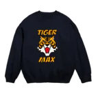 キッズモード某のタイガーマックス(縦version) Crew Neck Sweatshirt