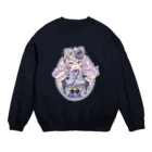 みなみ茶哂のGAO！ Crew Neck Sweatshirt