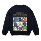 Parallel Imaginary Gift ShopのFamily Extinction Crew Neck Sweatshirt