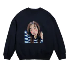 おちびのグッズ販売❤️の変顔おちび！ Crew Neck Sweatshirt
