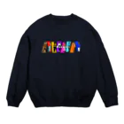 - W peace -の- W peace - Crew Neck Sweatshirt